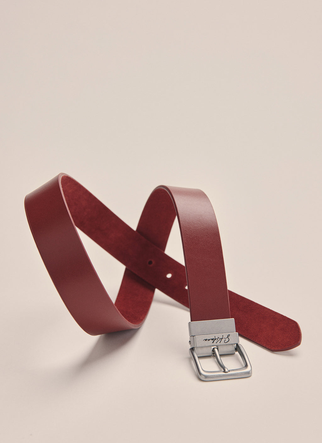 Sundown Leather Belt - Pilbara Red