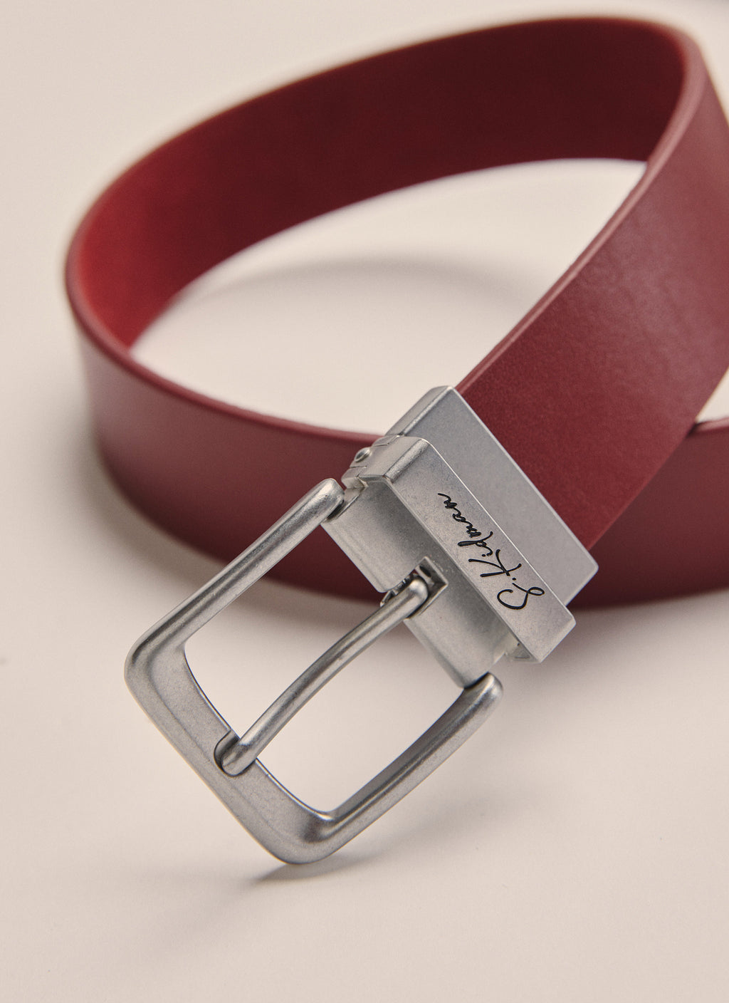 Sundown Leather Belt - Pilbara Red