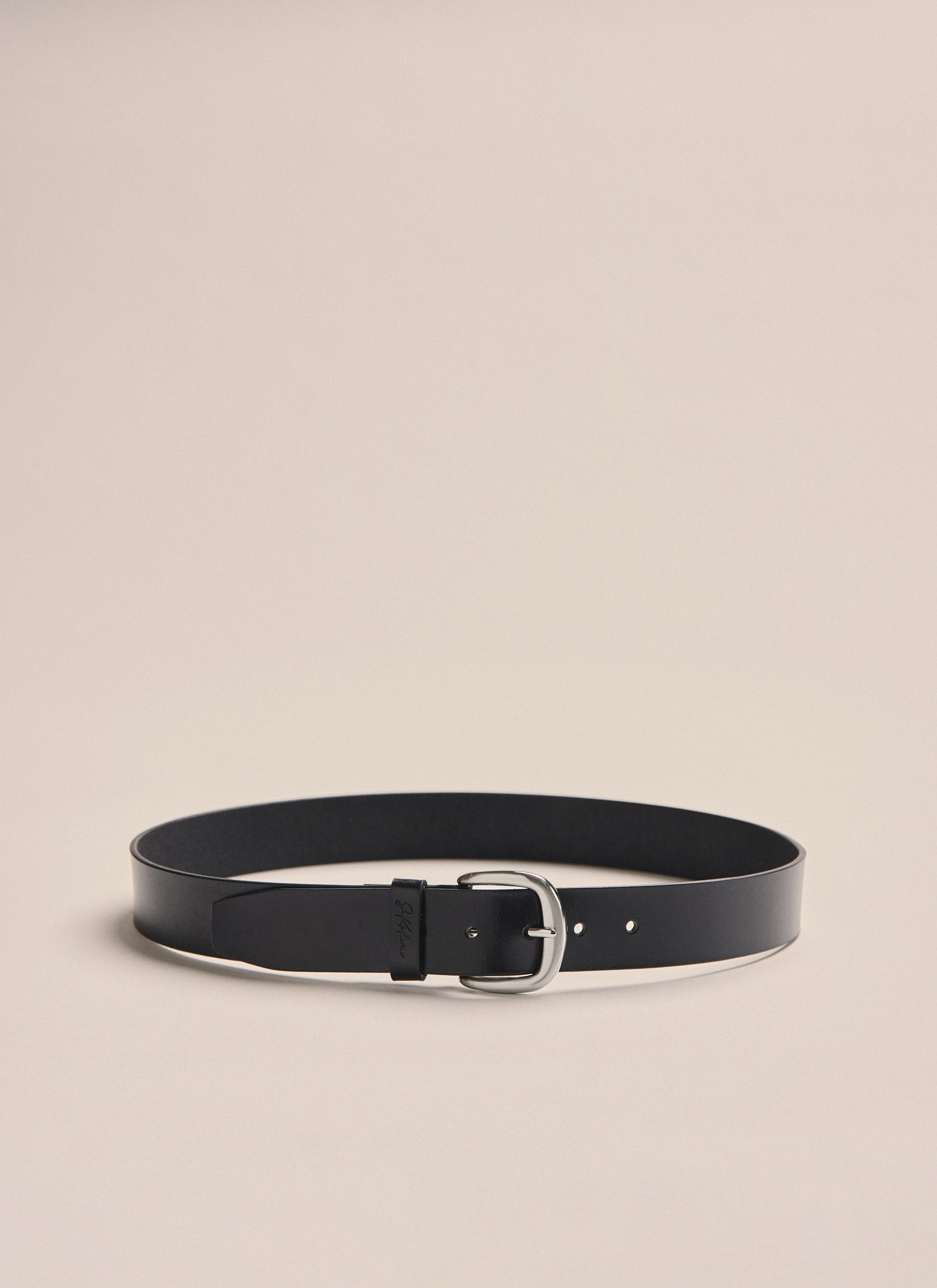 Roebuck Leather Belt - Black