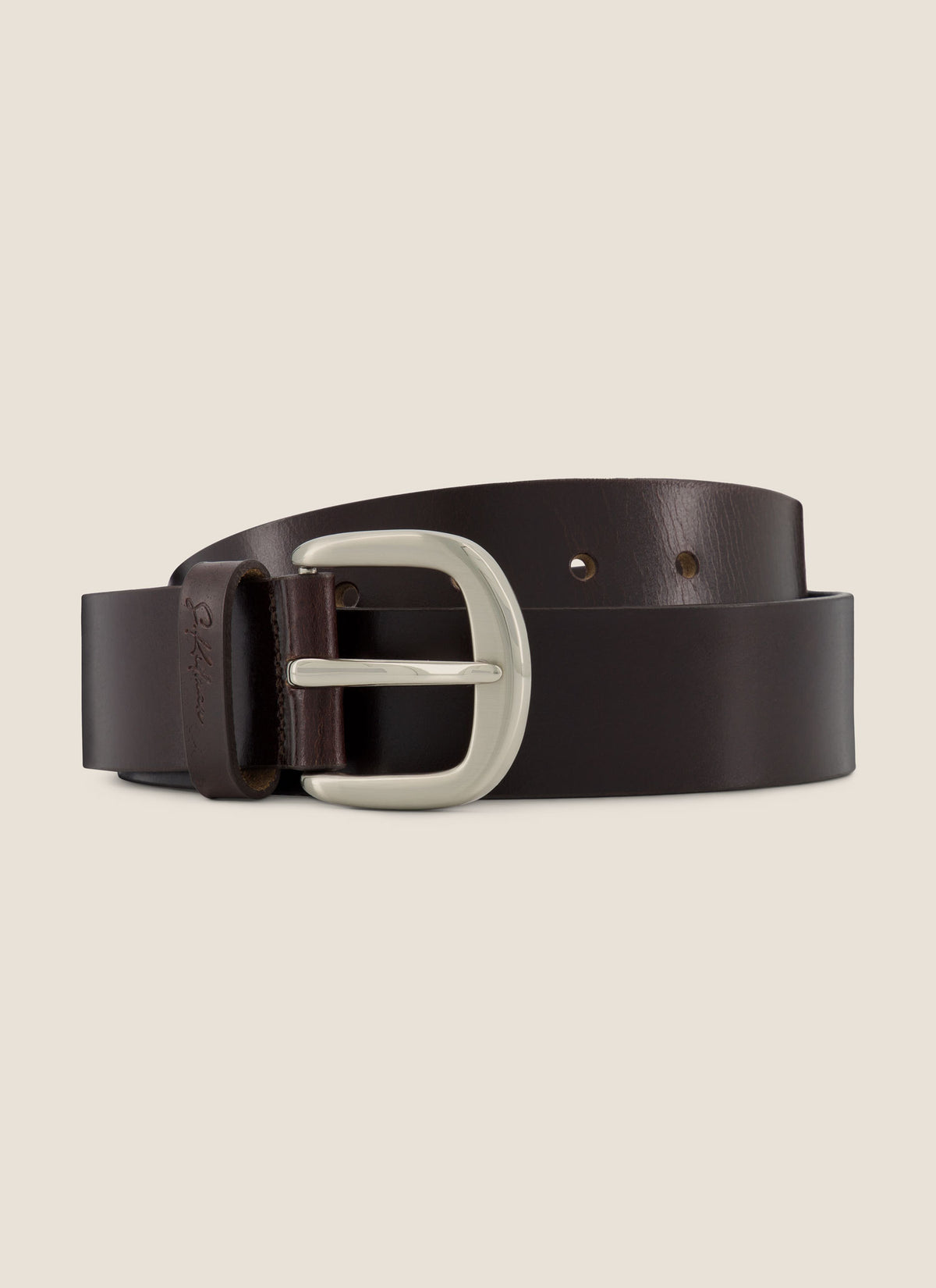 Roebuck Premium Leather Belt Brown