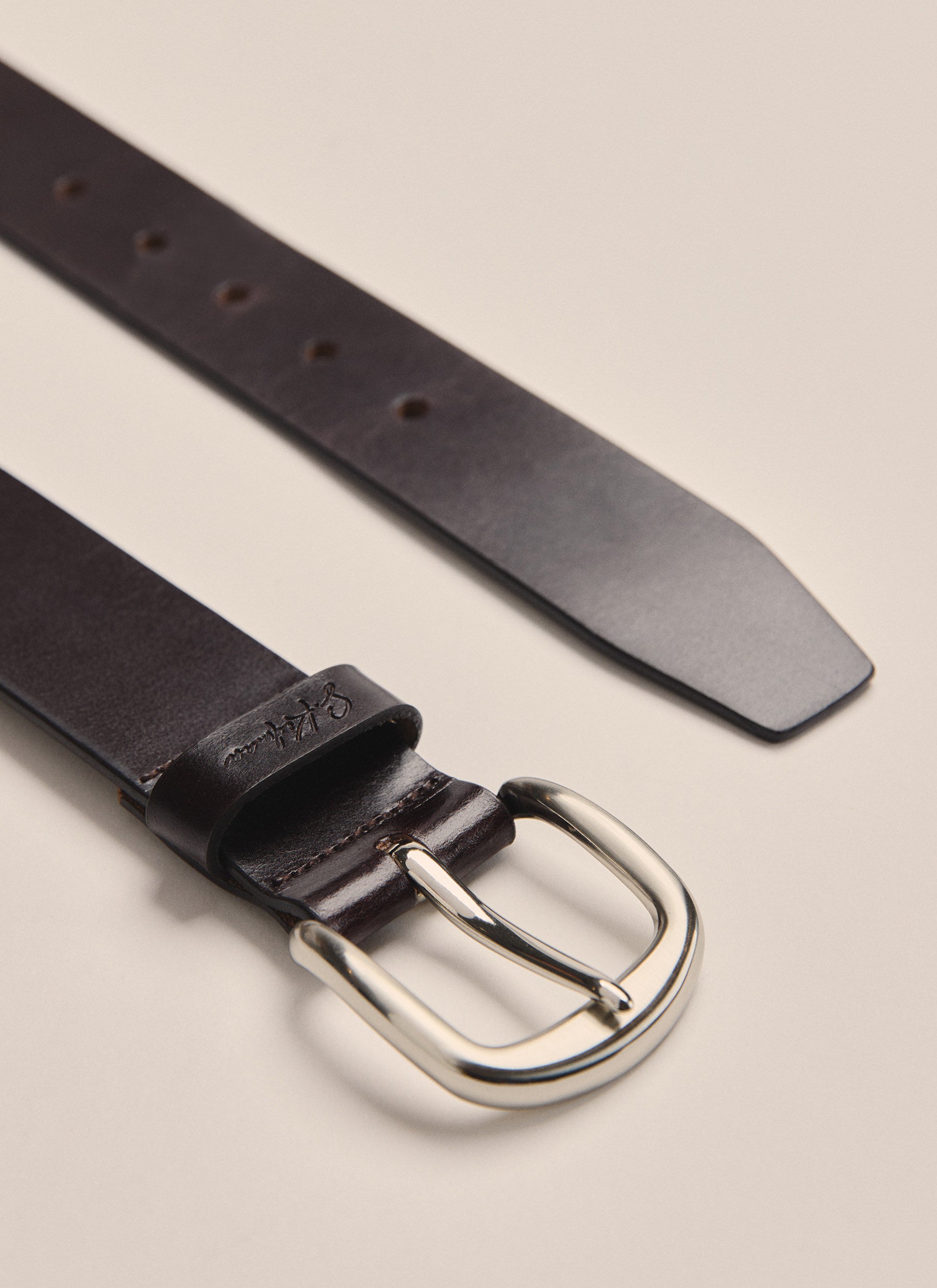 Roebuck Leather Belt - Brown