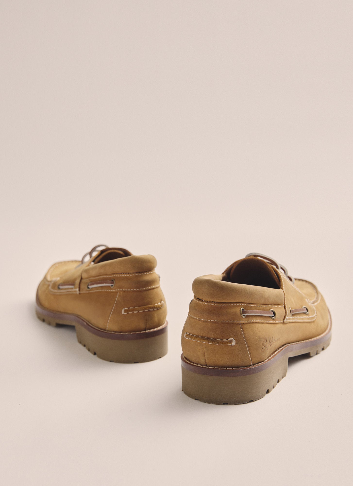 Hamilton Men's Boat Shoe - Light Tan