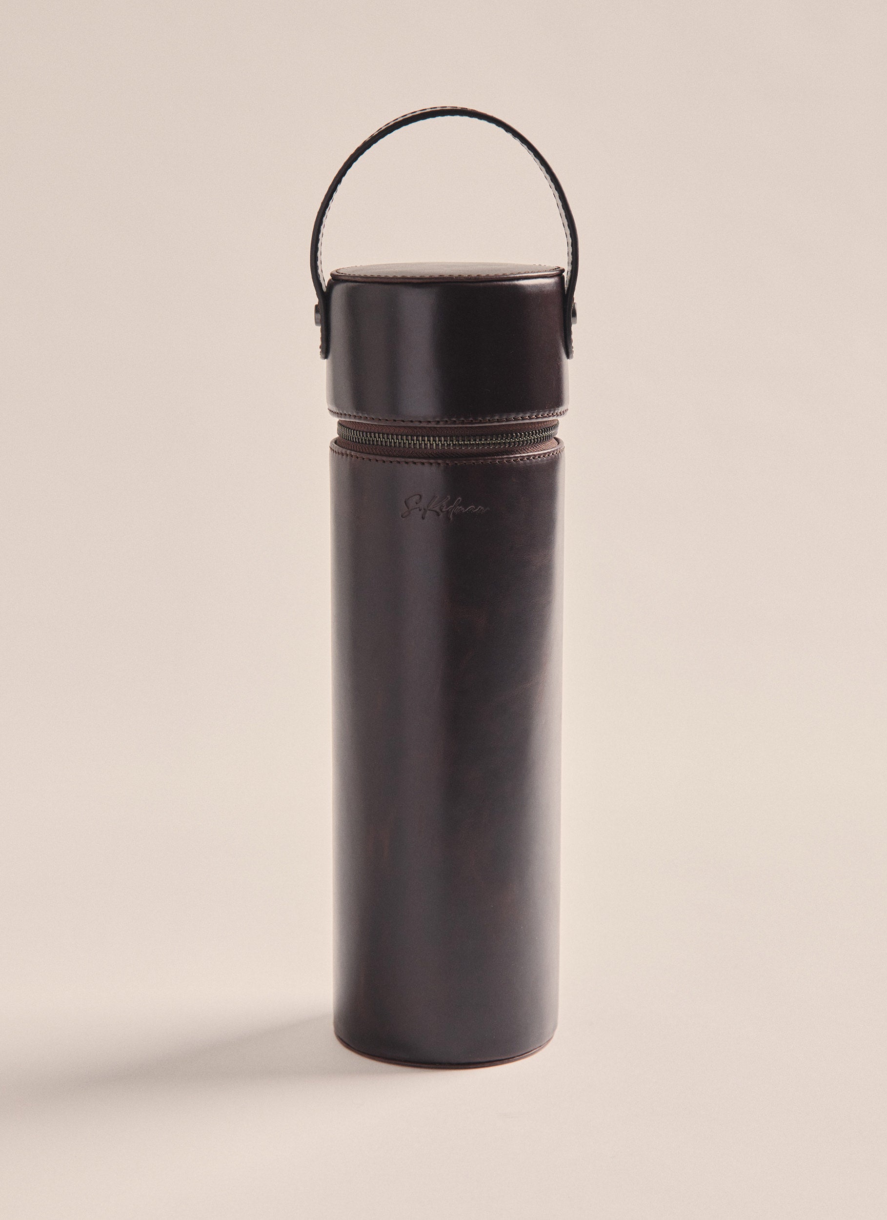 Itchaca Bottle Case - Vintage Brown