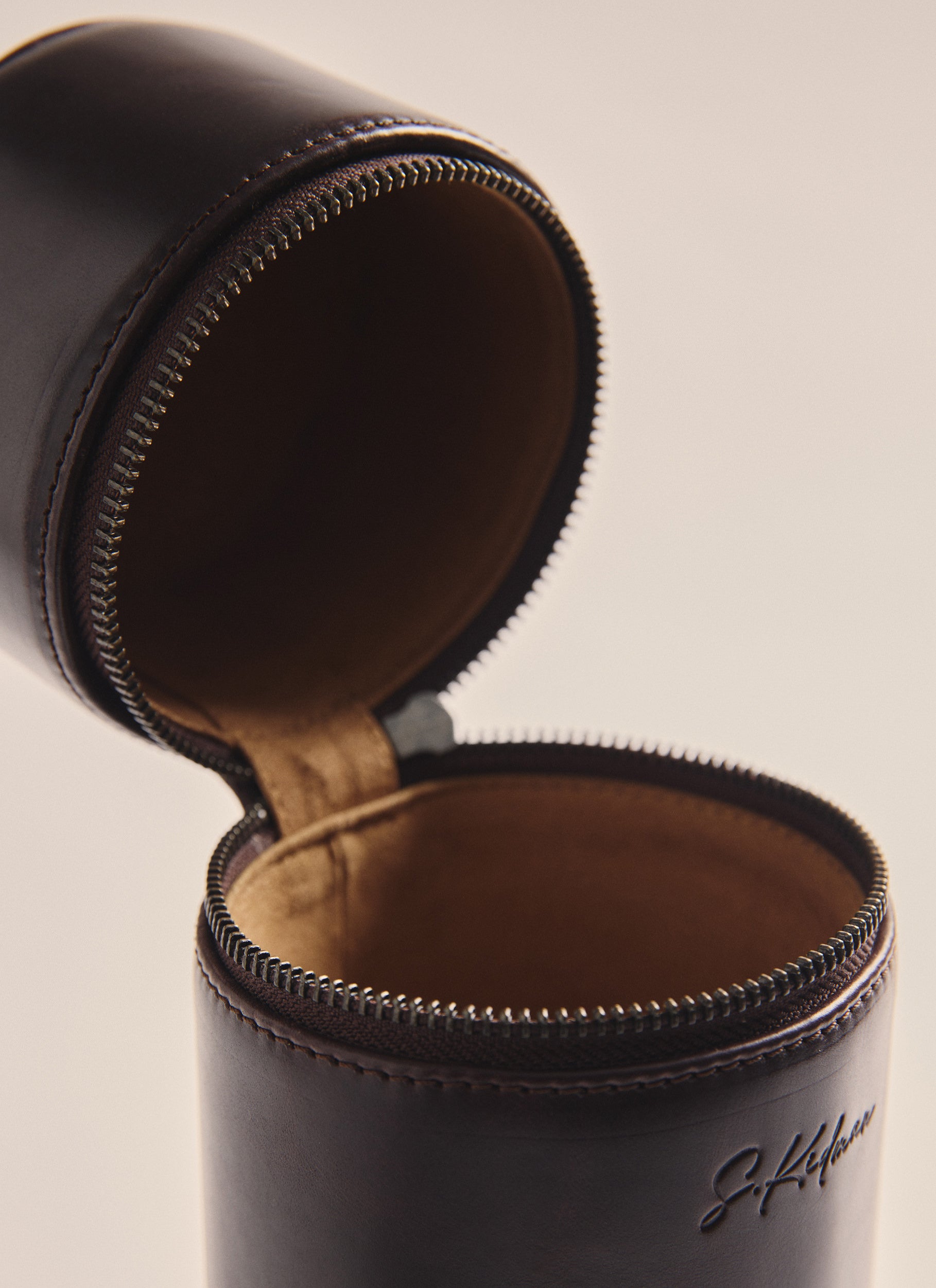 Itchaca Bottle Case - Vintage Brown