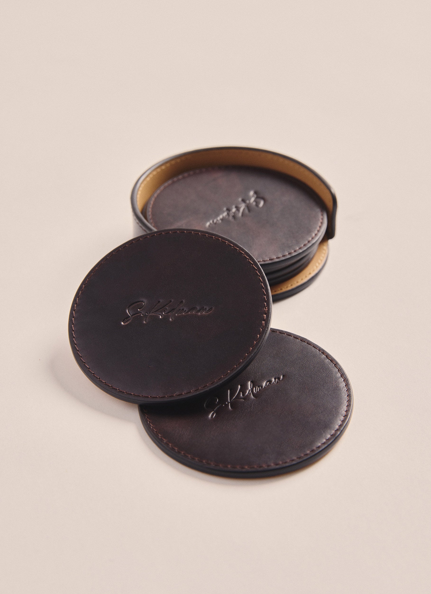 Bungala Coasters - Brown