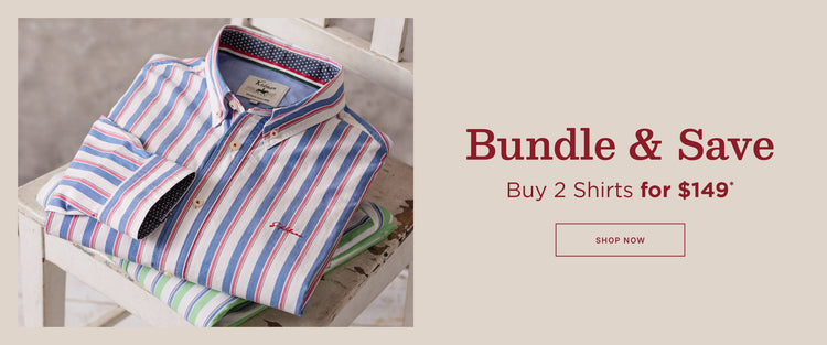 Buy 2 Shirts for $149*